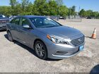 2016 Hyundai Sonata Se Silver vin: 5NPE24AF7GH350233