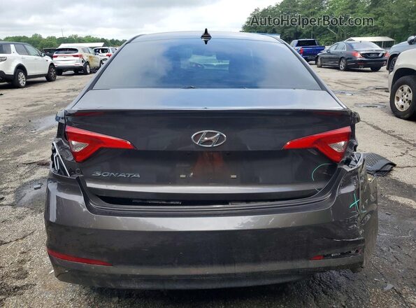 5NPE24AF7GH395348 2016 HYUNDAI SONATA Коричневый Вид сзади