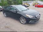 2017 Hyundai Sonata Se Black vin: 5NPE24AF7HH463195