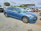 2017 Hyundai Sonata Se Синий vin: 5NPE24AF7HH475833