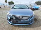 2017 Hyundai Sonata Se Синий vin: 5NPE24AF7HH475833
