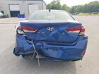 2019 Hyundai Sonata Se Синий vin: 5NPE24AF7KH732819