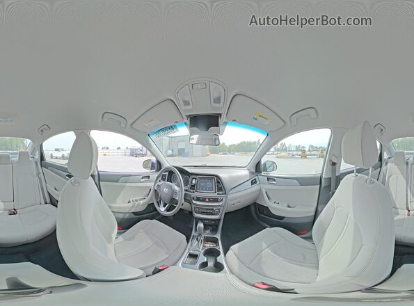 5NPE24AF7KH732819 2019 HYUNDAI SONATA Синий Вид наклейки с VIN-кодом
