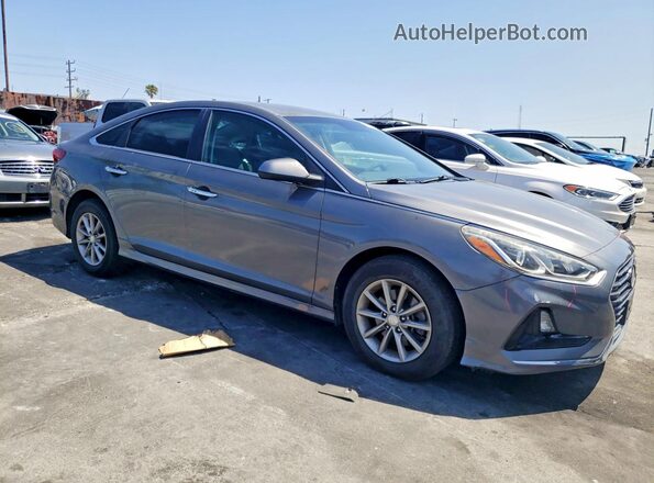 5NPE24AF7KH767103 2019 HYUNDAI SONATA Серый Передняя правая четверть