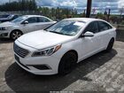 2016 Hyundai Sonata Se Белый vin: 5NPE24AF8GH362102