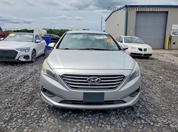 5NPE24AF8GH375254 2016 HYUNDAI SONATA Серебряный Вид спереди