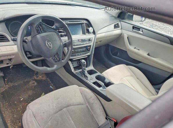 5NPE24AF8GH375254 2016 HYUNDAI SONATA Серебряный Вид панели приборов