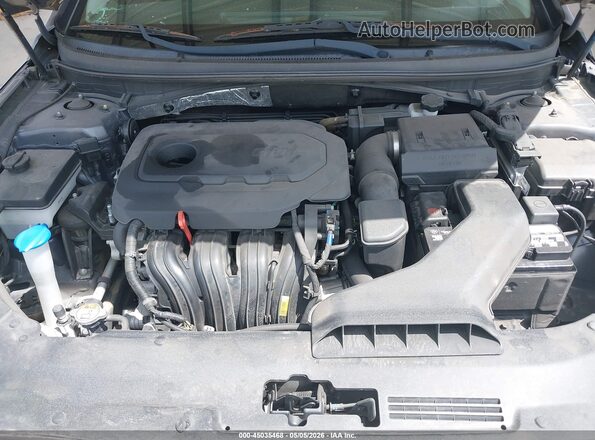 5NPE24AF8JH702775 2018 HYUNDAI SONATA Серый Вид сзади