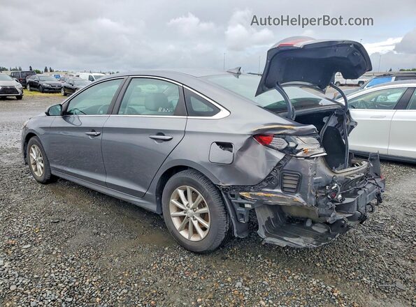 5NPE24AF8KH817460 2019 HYUNDAI SONATA Серый Задняя левая четверть