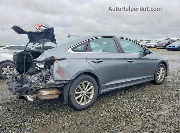 5NPE24AF8KH817460 2019 HYUNDAI SONATA Серый Задняя правая четверть