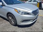 2016 Hyundai Sonata Se Серебряный vin: 5NPE24AF9GH345020