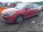 2016 Hyundai Sonata Se Красный vin: 5NPE24AF9GH368166
