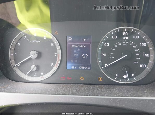 5NPE24AF9GH368166 2016 HYUNDAI SONATA Красный Вид задних сидений
