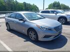 2017 Hyundai Sonata   Silver vin: 5NPE24AF9HH533991