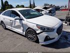 2018 Hyundai Sonata Se White vin: 5NPE24AF9JH716698
