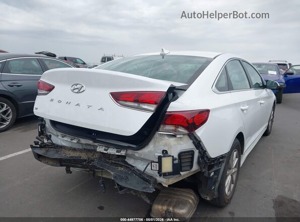 5NPE24AF9KH745331 2019 HYUNDAI SONATA White Tył prawy