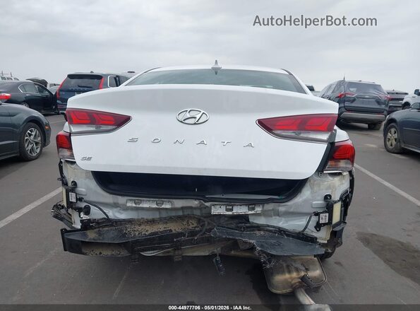 5NPE24AF9KH745331 2019 HYUNDAI SONATA White Widok z przodu