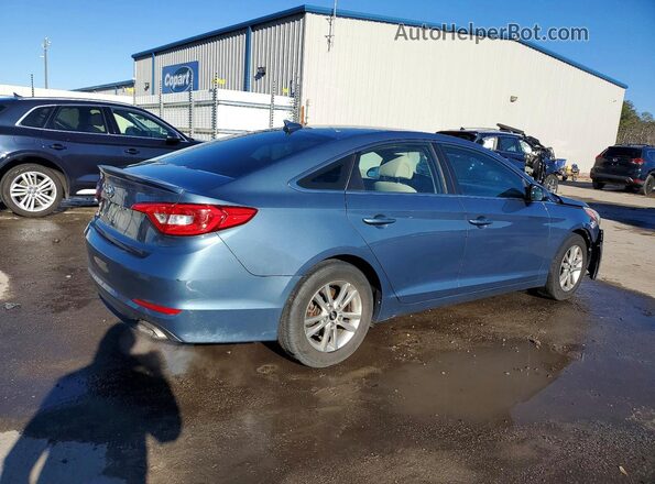 5NPE24AFXHH512664 2017 HYUNDAI SONATA Teal Trasero derecho