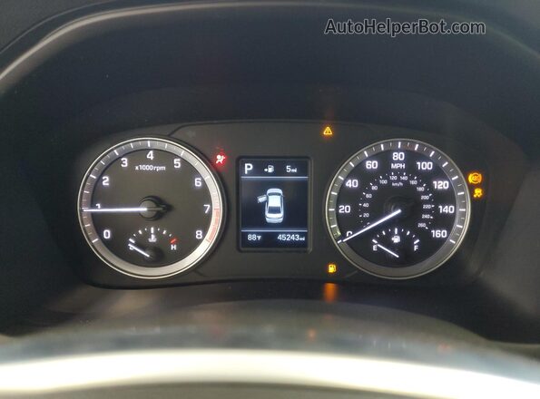 5NPE24AFXKH777334 2019 HYUNDAI SONATA Белый 