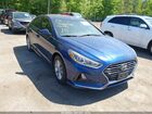 2019 Hyundai Sonata Se Blue vin: 5NPE24AFXKH795915