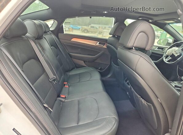 5NPE34AB0HH469611 2017 HYUNDAI SONATA Белый Вид задних сидений