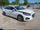 2018 Hyundai Sonata Sport 2.0t White vin: 5NPE34AB3JH617384
