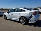 2016 Hyundai Sonata Limited Белый vin: 5NPE34AF0GH313425