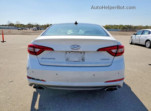 5NPE34AF0GH313425 2016 HYUNDAI SONATA Белый Вид сзади