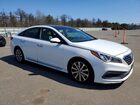 2016 Hyundai Sonata Limited Белый vin: 5NPE34AF0GH313425