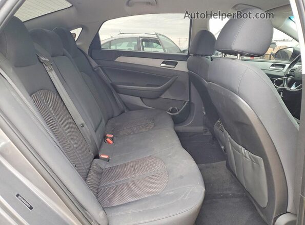 5NPE34AF0KH797217 2019 HYUNDAI SONATA Серый Вид задних сидений