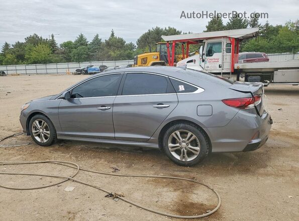 5NPE34AF0KH797217 2019 HYUNDAI SONATA Серый Задняя левая четверть