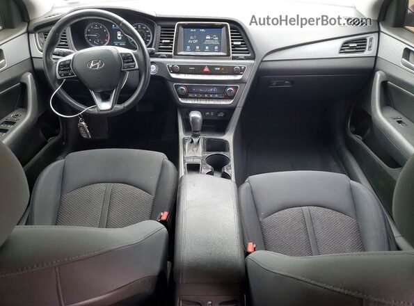 5NPE34AF0KH797217 2019 HYUNDAI SONATA Серый Вид панели приборов