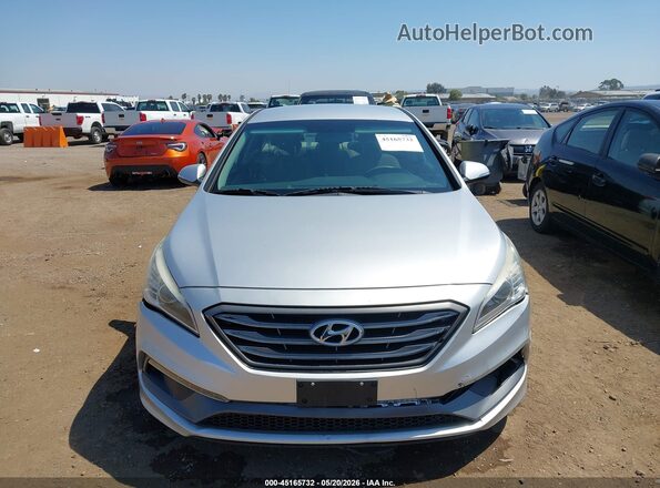 5NPE34AF1HH545808 2017 HYUNDAI SONATA Серебряный Вид щитка приборов