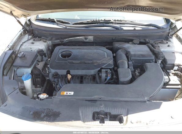 5NPE34AF1HH545808 2017 HYUNDAI SONATA Серебряный Вид сзади