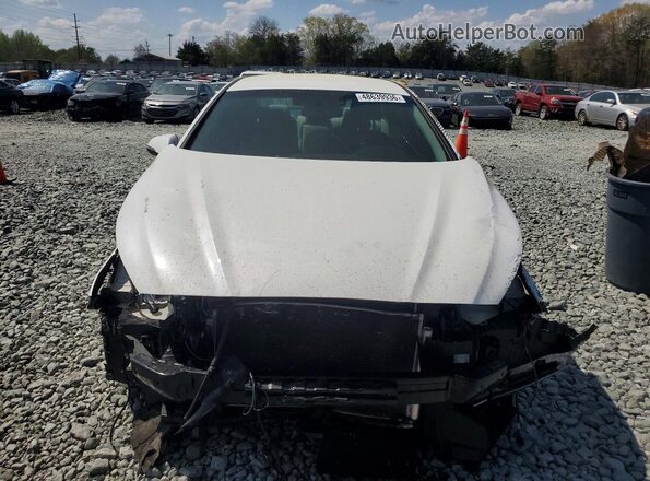 5NPE34AF1JH604331 2018 HYUNDAI SONATA White Vista frontal