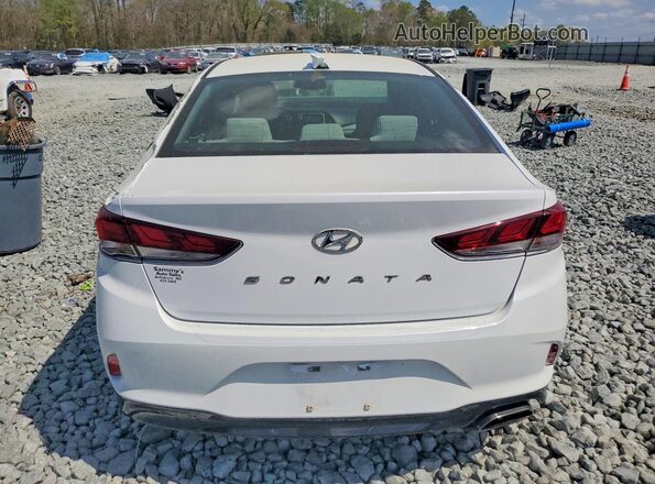 5NPE34AF1JH604331 2018 HYUNDAI SONATA White Vista trasera
