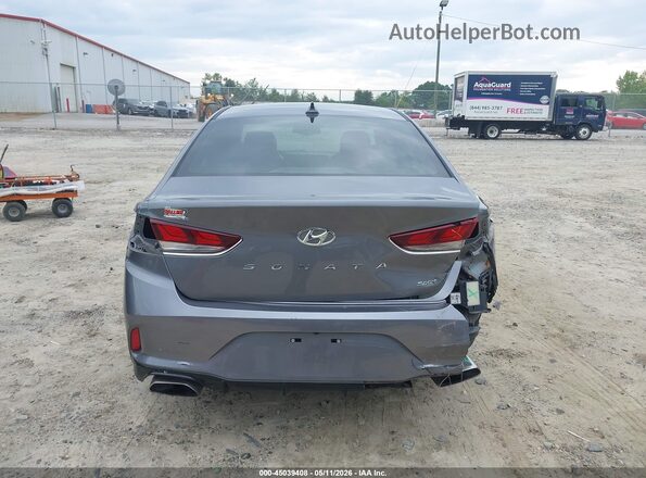 5NPE34AF1JH706843 2018 HYUNDAI SONATA Серый 