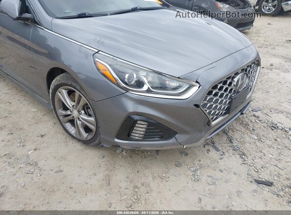 5NPE34AF1JH706843 2018 HYUNDAI SONATA Серый 
