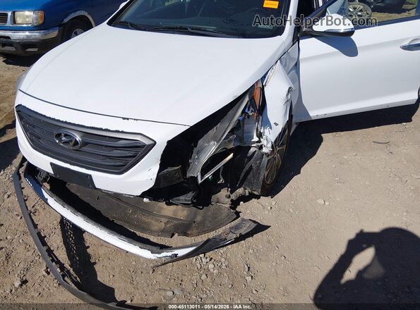 5NPE34AF2GH266026 2016 HYUNDAI SONOTA White Vista frontal