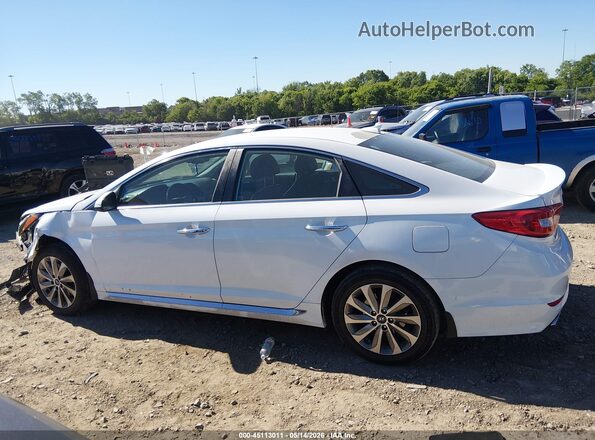 5NPE34AF2GH266026 2016 HYUNDAI SONOTA White Vista interior de 360 grados