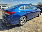 2018 Hyundai Sonata Sel Синий vin: 5NPE34AF2JH632915
