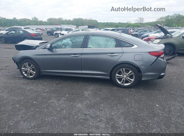5NPE34AF2KH731445 2019 HYUNDAI SONATA Серый Панорамный вид салона 360°