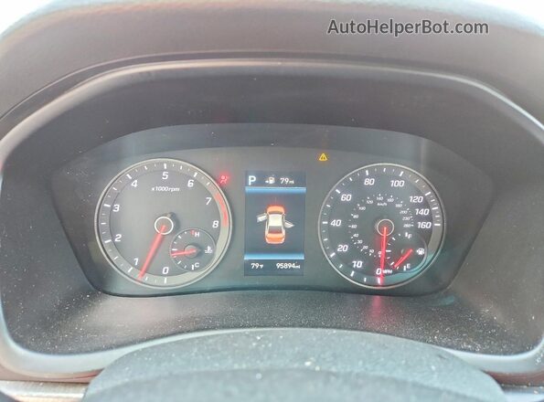 5NPE34AF2KH761609 2019 HYUNDAI SONATA Черный Вид щитка приборов
