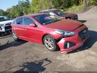 2019 Hyundai Sonata Sel Red vin: 5NPE34AF2KH784629