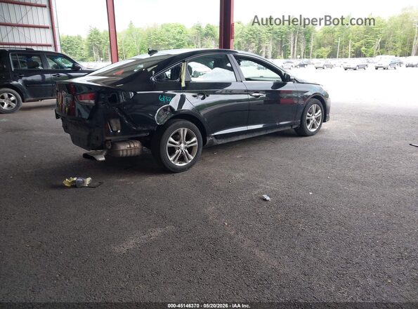 5NPE34AF3JH597883 2018 HYUNDAI SONATA Black Trasero derecho