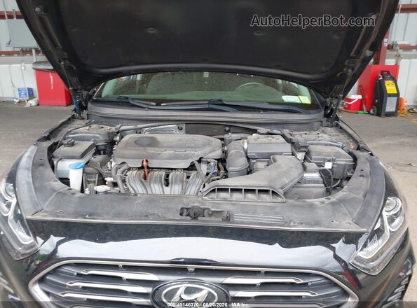 5NPE34AF3JH597883 2018 HYUNDAI SONATA Black Vista trasera