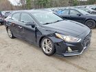 2018 Hyundai Sonata Sel Черный vin: 5NPE34AF3JH642319