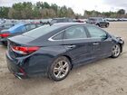 2018 Hyundai Sonata Sel Черный vin: 5NPE34AF3JH642319