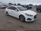 2018 Hyundai Sonata Sport+ White vin: 5NPE34AF3JH728391