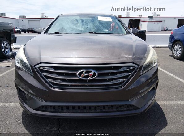 5NPE34AF4GH261099 2016 HYUNDAI SONATA Серый Вид щитка приборов
